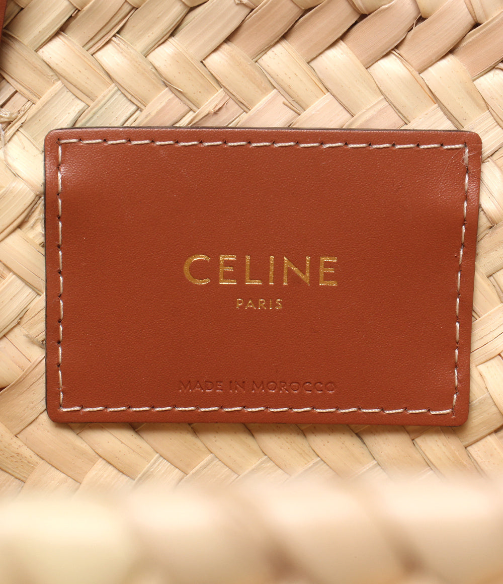 美品 CELINE 2WAY かごバッグ ショルダーバッグ 肩掛け クラシック パニエ ティーン レディース セリーヌ