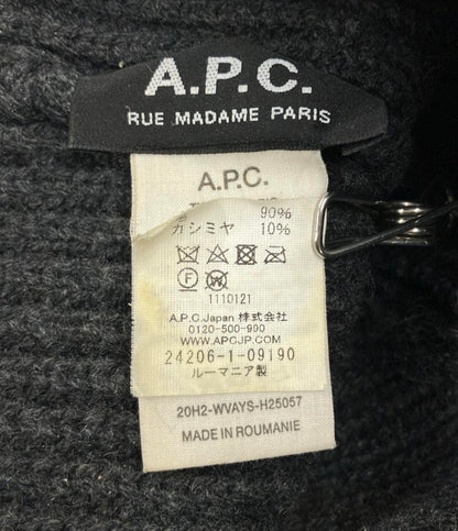 訳あり アーペーセー ニット帽 メンズ A.P.C.