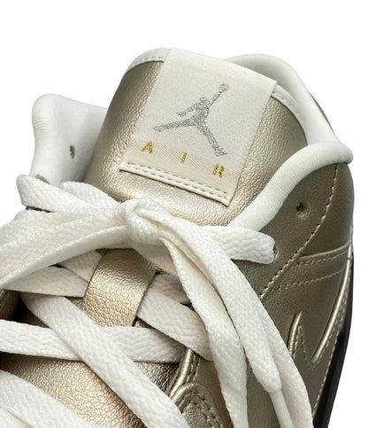 美品 AIR JORDAN NIKE ローカットスニーカー メタリック ジンク WMNS AIR JORDAN 1 LOW SE HQ3529-099 メンズ SIZE 28.0 (XL) エアジョーダン ナイキ