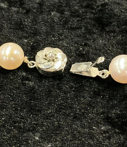 ネックレス オーバルパール 8-10mm レディース