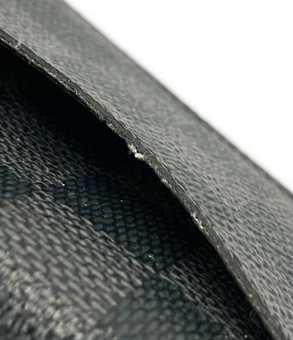 LOUIS VUITTON カードケース 名刺入れ オーガナイザー ドゥポッシュ ダミエ グラフィット N63075 メンズ ルイ・ヴィトン
