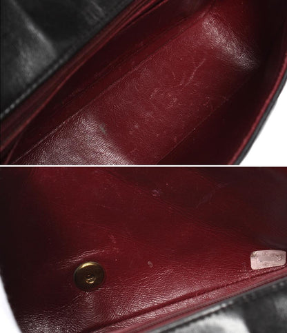 CHANEL チェーンショルダーバッグ ダイアナフラップ ラムスキン ゴールド金具 3番台 肩掛け 斜め掛け ダイアナ25 マトラッセ レディース シャネル