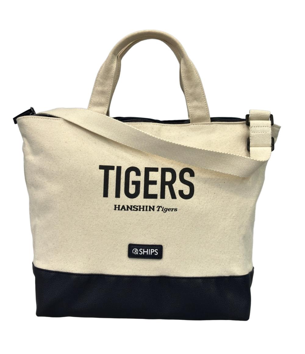 SHIPS 2way トートバッグ ショルダーバッグ 斜め掛け HANSHIN Tigers メンズ レディース シップス