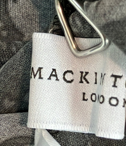 Mackintosh 半袖ワンピース 比翼仕立て ボタン バイブリーフラワージャージワンピース G5J06-337 レディース SIZE 38 (M) マッキントッシュ