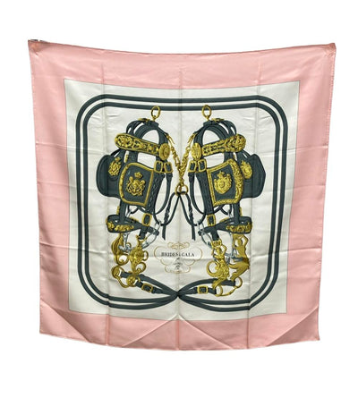 エルメス スカーフ カレ90 シルク100% BRIDES de GALA レディース HERMES