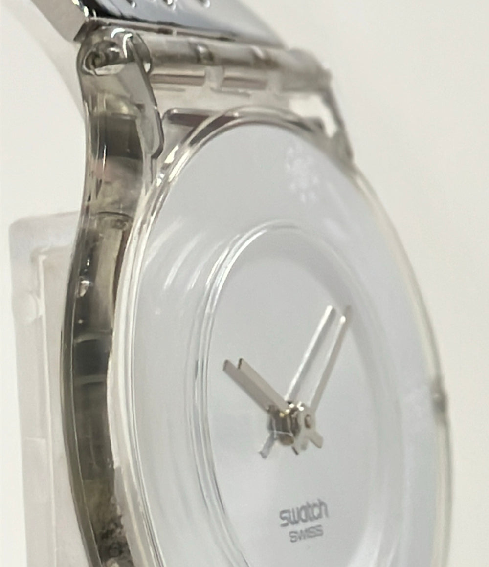 Swatch 腕時計 クオーツ シルバー ユニセックス スウォッチ