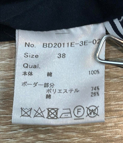 訳あり borders at balcony 半袖ワンピース BD2011E-3E-02 レディース SIZE 38 (S) ボーダーズ アット バルコニー