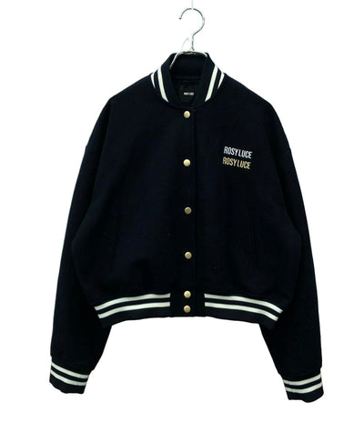 rosy luce スタジャン ROSY WOOL STADIUM JACKET 01-250102 レディース SIZE F (M) ロージールーチェ