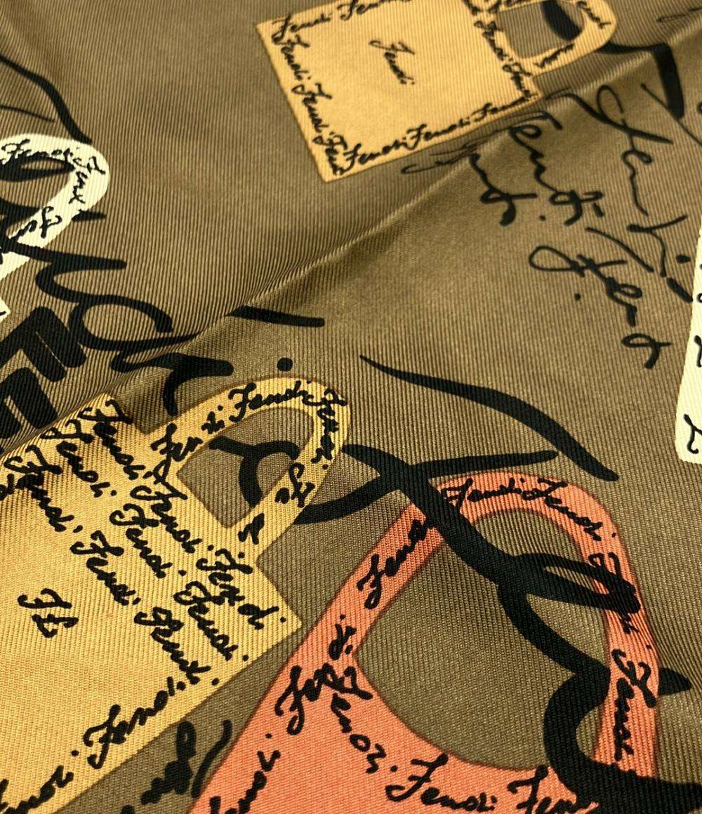 美品 FENDI スカーフ シルク100% レディース フェンディ