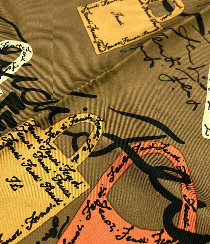 美品 FENDI スカーフ シルク100% レディース フェンディ