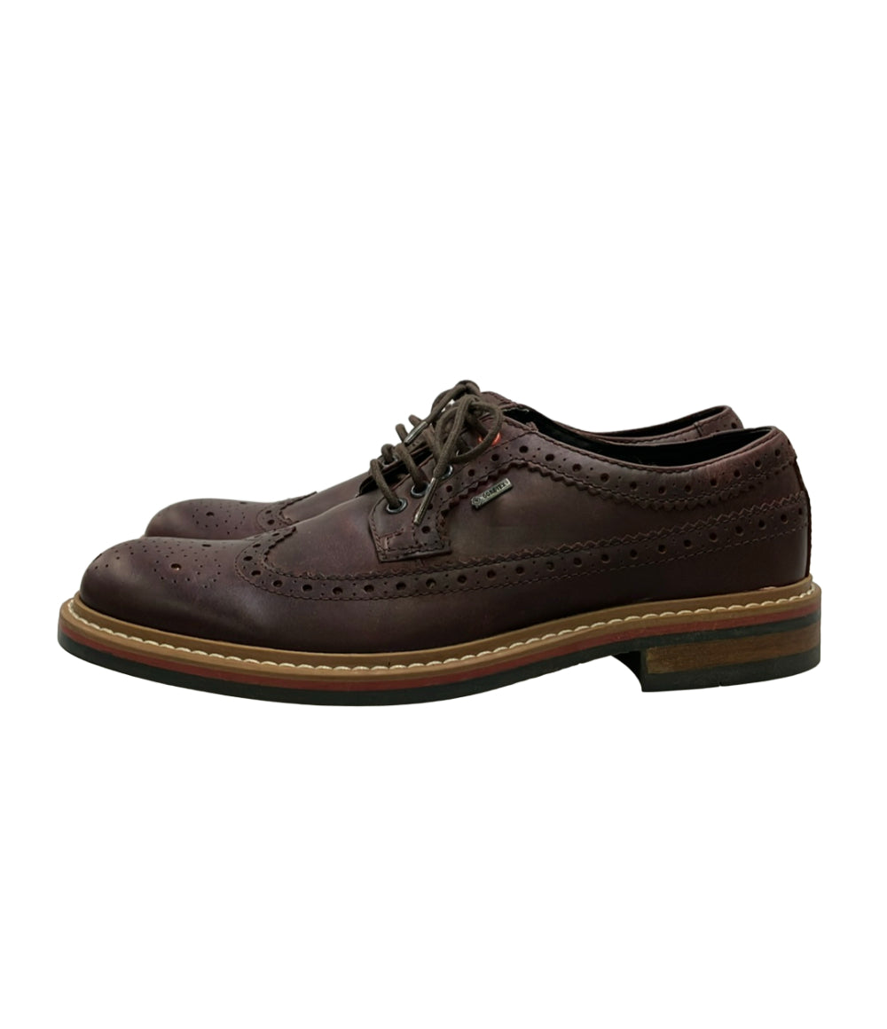【美品】PRADA ウイングチップ レザー✖️ラバーソール PRADA（プラダ） 新品同様 ブラッシュドレザー ラバーソール ウィング