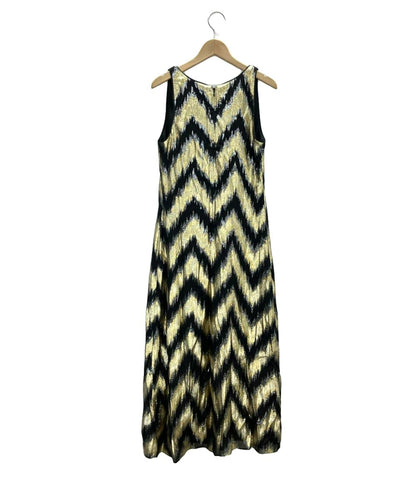 美品 バナナリパブリック バックスリットノースリーブロングワンピース レディース SIZE 2 (M) Banana Republic