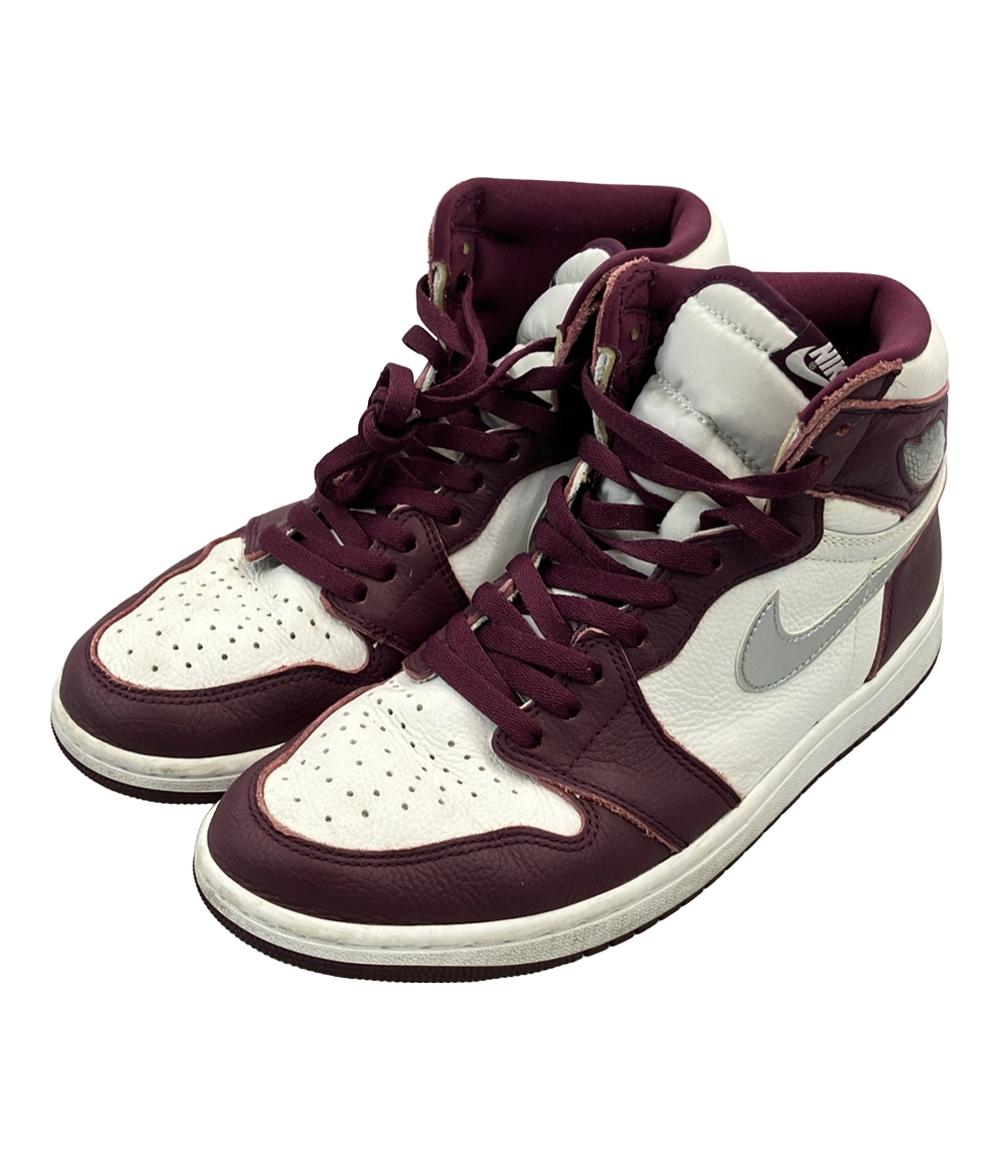 NIKE ハイカットスニーカー AIR JORDAN 1 RETRO OG BORDEAUX 555088-611 メンズ SIZE 28.0 (XL) ナイキ