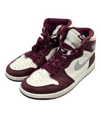 NIKE ハイカットスニーカー AIR JORDAN 1 RETRO OG BORDEAUX 555088-611 メンズ SIZE 28.0 (XL) ナイキ