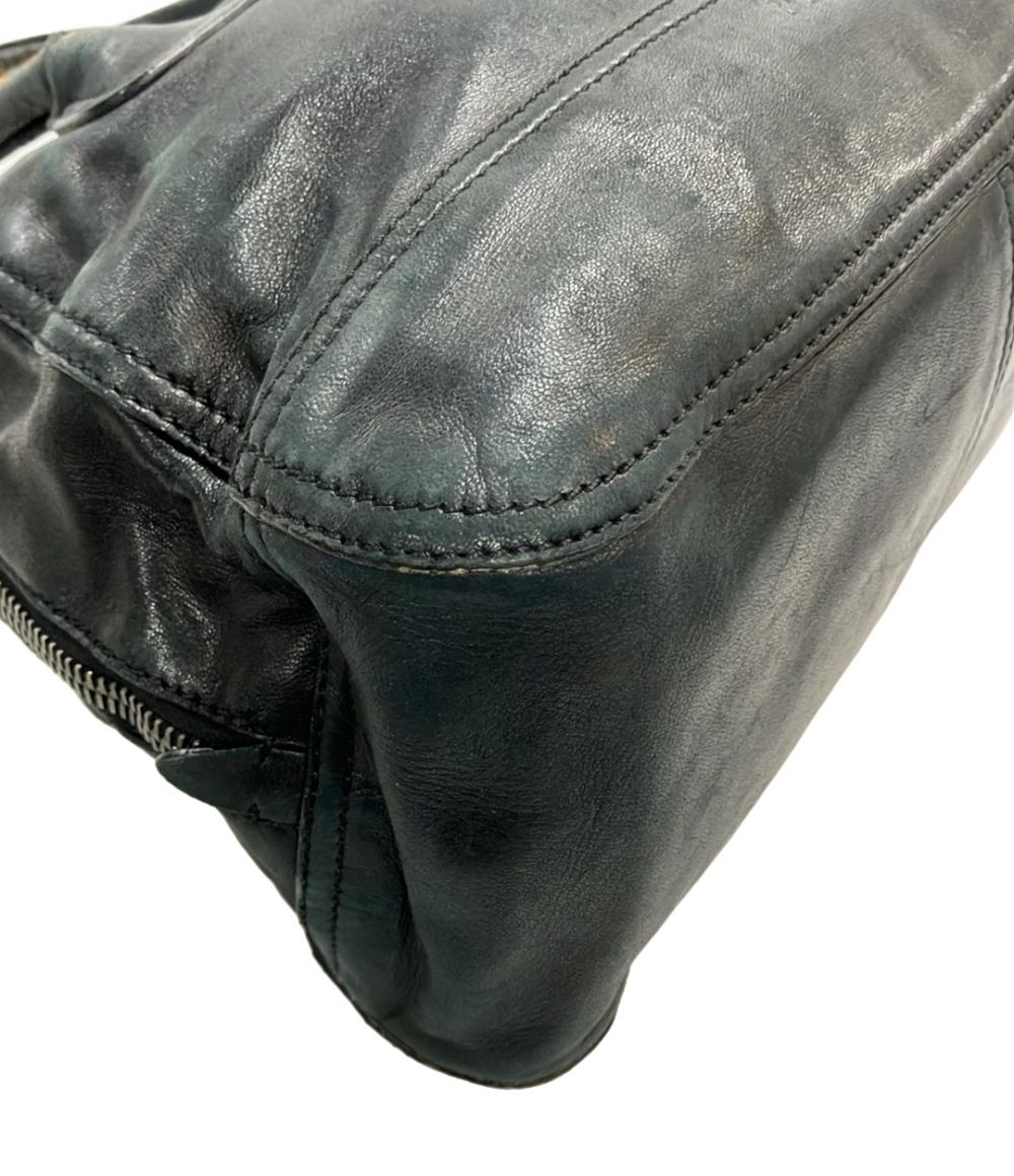 訳あり PRADA トートバッグ ハンドバッグ レザー レディース プラダ