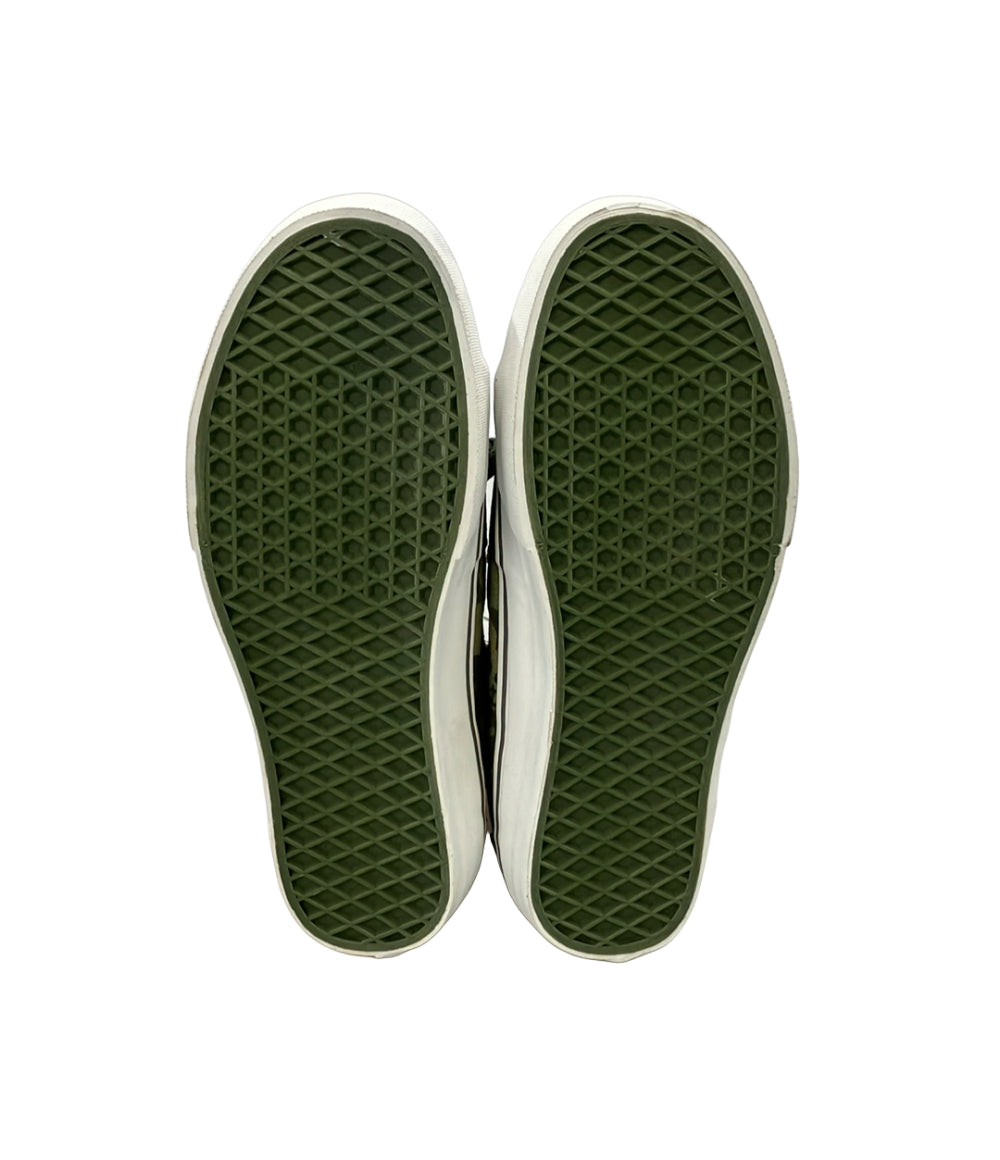 美品 VANS ハイカットスニーカー 迷彩柄 スカル メンズ SIZE US 9 ヴァンズ