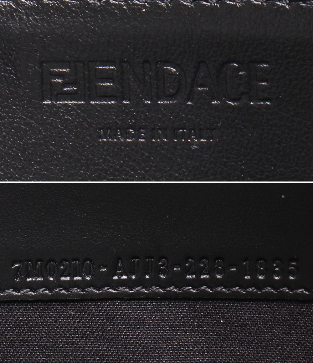 美品 FENDI ラウンドファスナー長財布×VERSACE フェンダーチェ 7M0210-AJJ3 レディース メンズ フェンディ