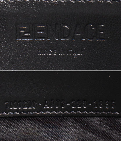 美品 FENDI ラウンドファスナー長財布×VERSACE フェンダーチェ 7M0210-AJJ3 レディース メンズ フェンディ