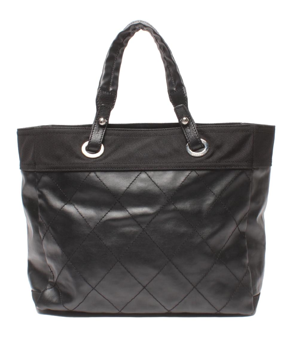 CHANEL トートバッグ シルバー金具 11番台 パリビアリッツトートMM レディース シャネル
