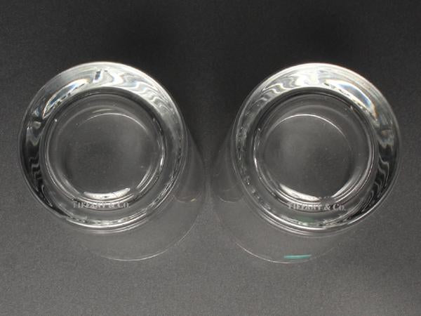 ティファニー グラス タンブラー 2点セット ペア スウィング HB TIFFANY&Co.