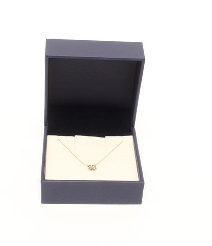 美品 ヴァンドームアオヤマ ネックレス K10 ダイヤ フラワーモチーフ レディース VENDOME AOYAMA