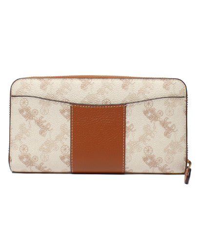 美品 COACH ラウンドファスナー長財布 コーチ