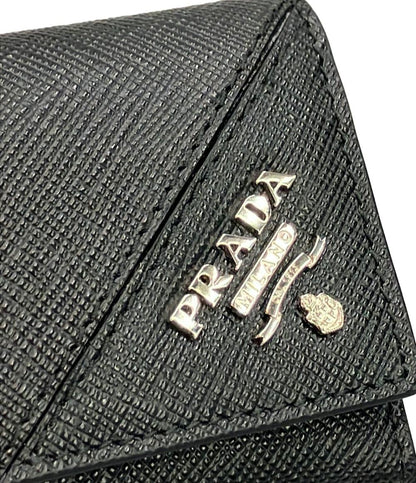 美品 PRADA 6連キーケース サフィアーノ 2PG222 メンズ プラダ