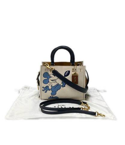 COACH Disney ハンドバッグ ショルダーバッグ 3WAY 肩掛け 斜め掛け C6166 レディース コーチ ディズニー