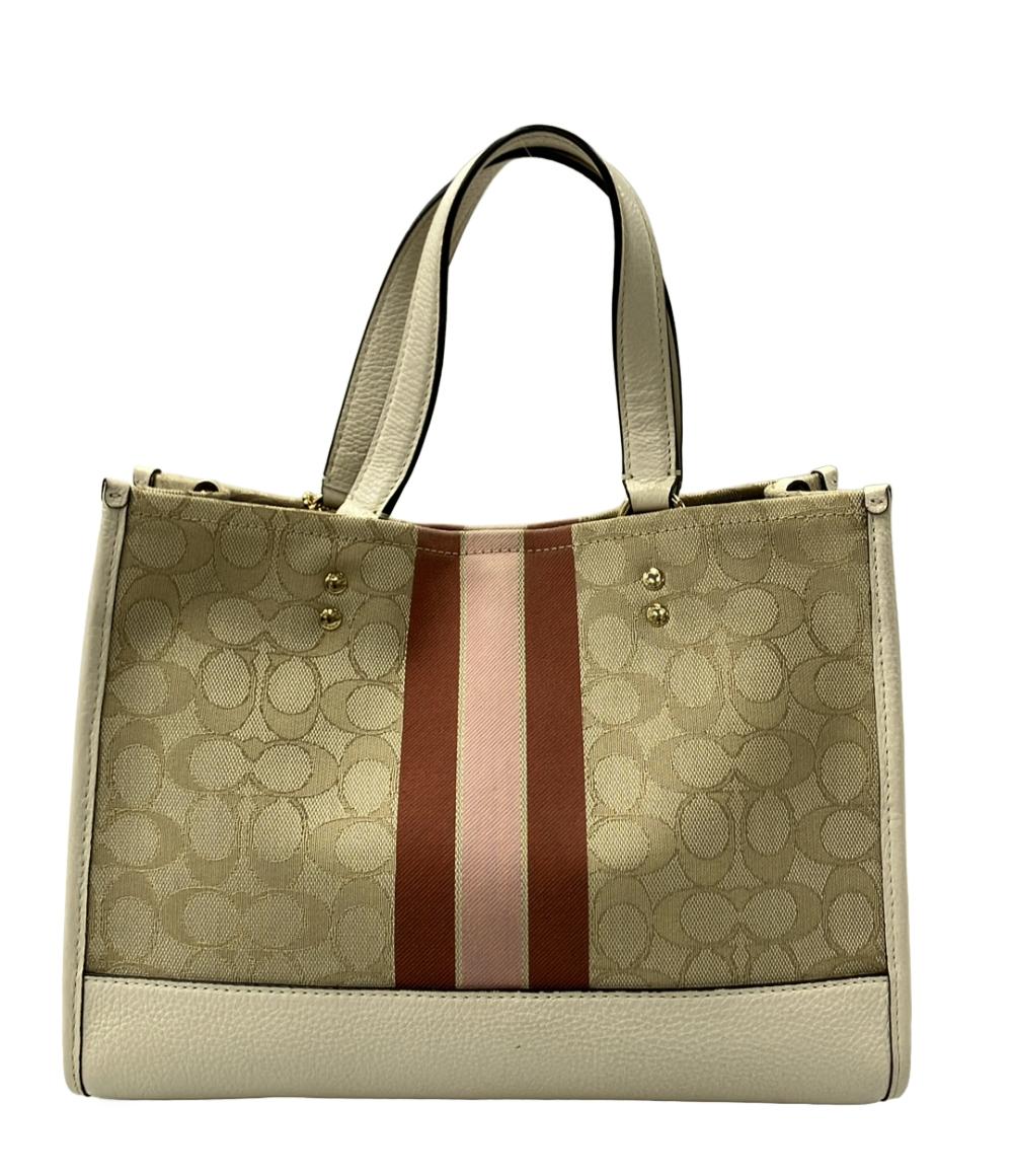 COACH 2WAY ハンドバッグ ショルダーバッグ 斜め掛け デンプシー 
