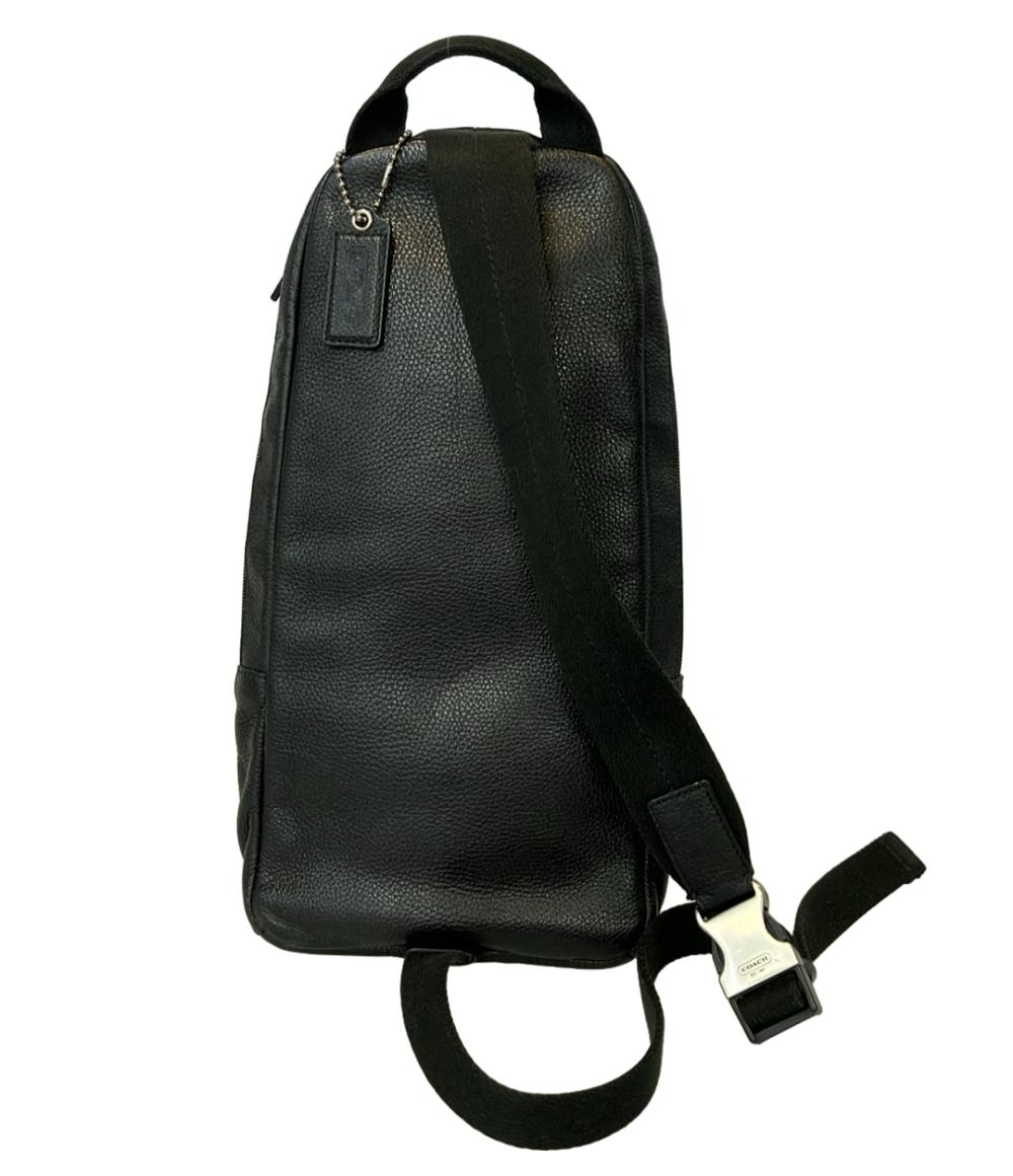 【ほぼ未使用！美品】COACH ボディバッグ COACH ボディバッグ F70691 メンズ コーチ – Rehello by BOOKOFF