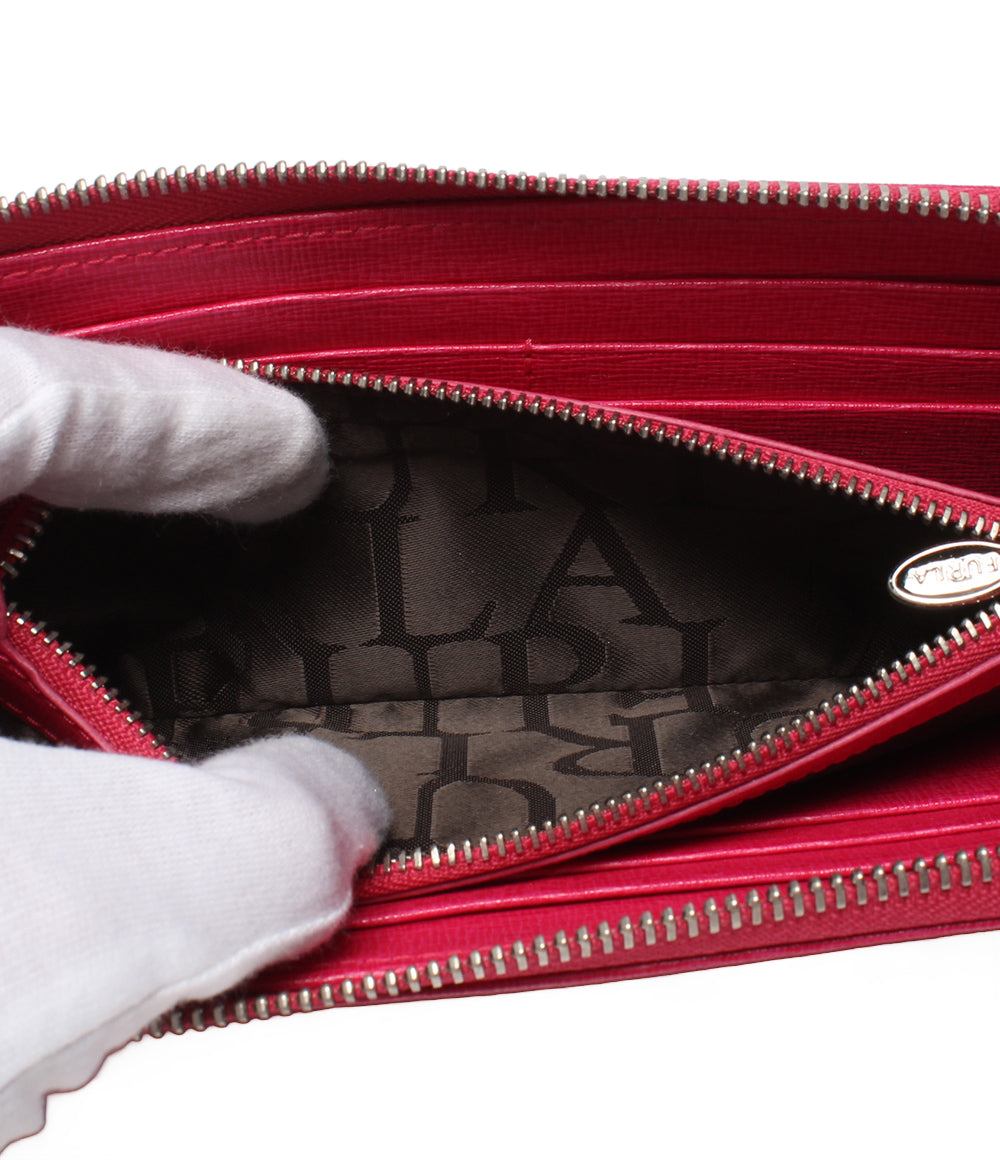 美品 FURLA L字ファスナー長財布 レディース フルラ