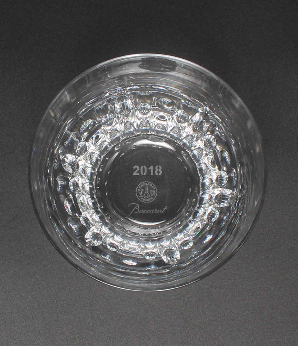美品 Baccarat イヤータンブラー グラス 2018 フィオラ バカラ