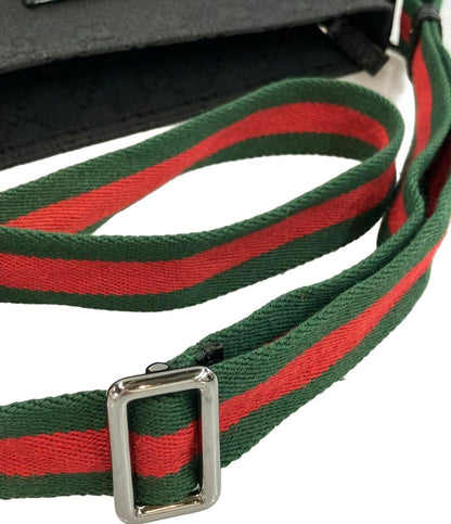 グッチ ショルダーバッグ 斜め掛け GGキャンバス 489749 001998 レディース GUCCI