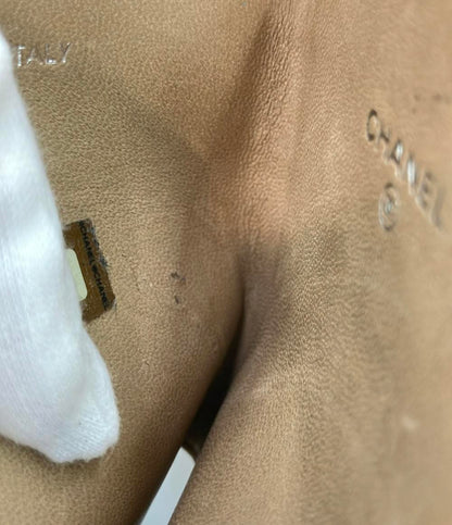 CHANEL カードケース シルバー金具 チョコバー レディース シャネル