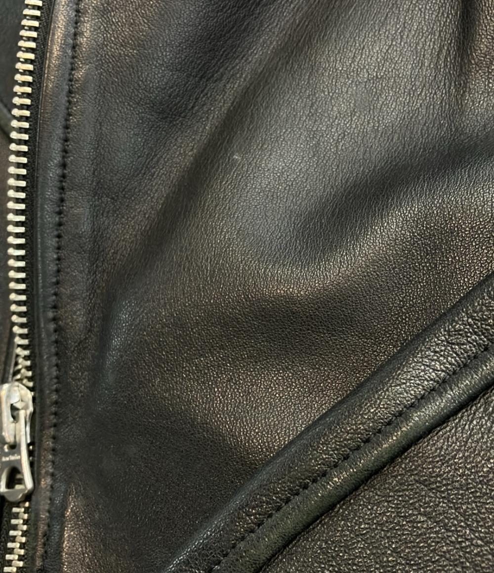 ACNE STUDIOS レザー ダブル ライダースジャケット NATE CLEAN 2AG156 メンズ SIZE 44 アクネ ストゥディオズ