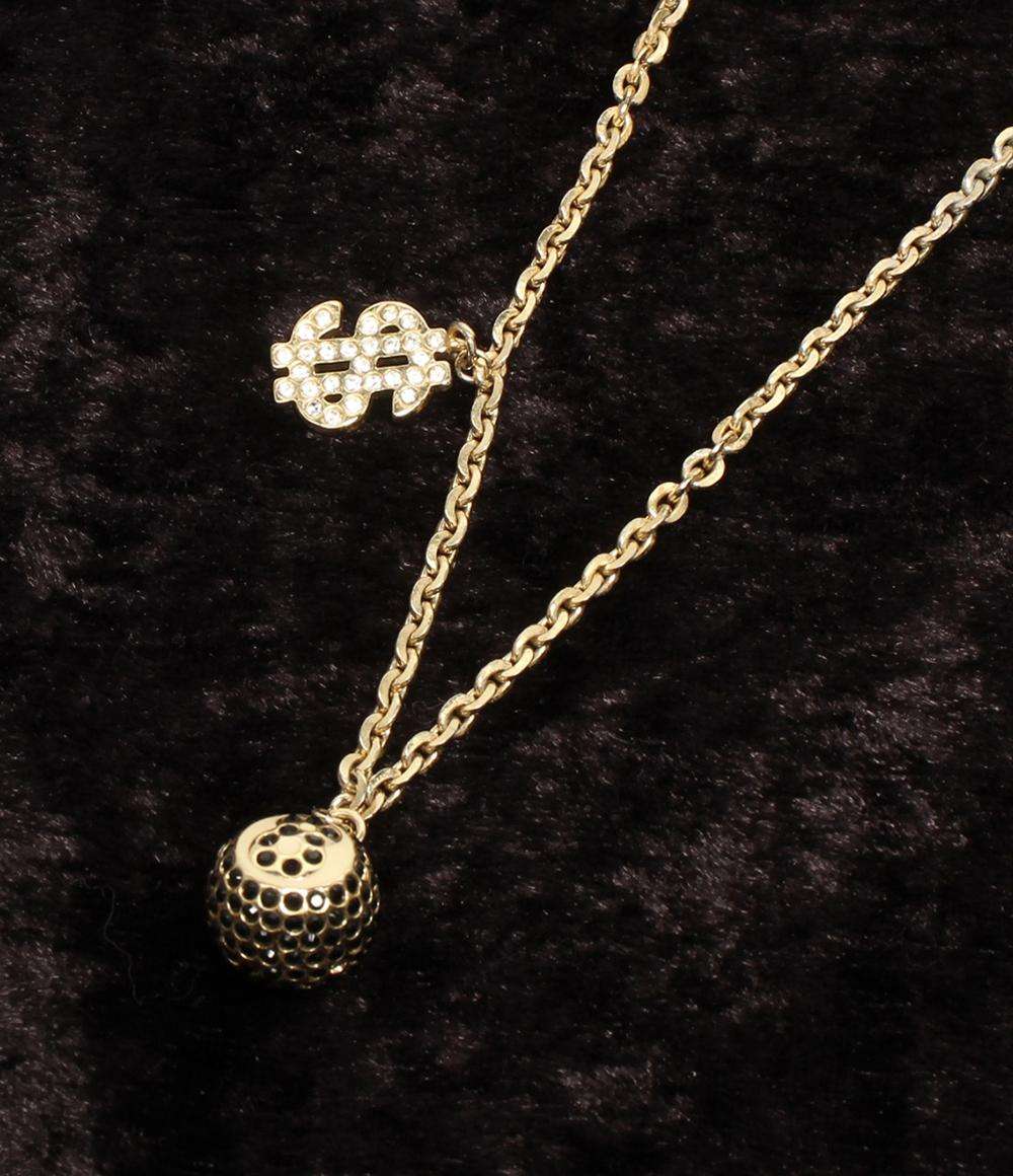 スワロフスキー ネックレス ビリヤードモチーフ レディース SWAROVSKI