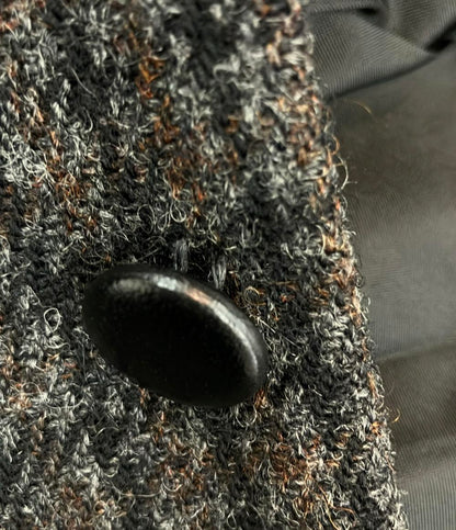 COMME des GARCONS HOMME テーラードジャケット ウール ダークグレーチェック hj-08025s メンズ SIZE S コムデギャルソンオム