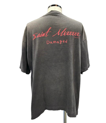 セント マイケル 半袖Tシャツ ダメージ加工 メンズ SIZE XL SAINT MICHAEL