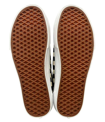 美品 VANS ローカットスニーカー スタイル 36 ブラック チェッカーボード メンズ SIZE 28.0 バンズ