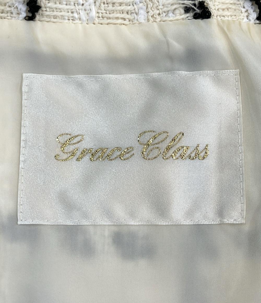 グレースコンチネンタル 半袖ツイードコートドレス レディース SIZE 36 (S) GRACE CONTINENTAL