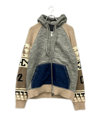 DSQUARED2 ジップアップ パーカー メンズ SIZE M ディースクエアード