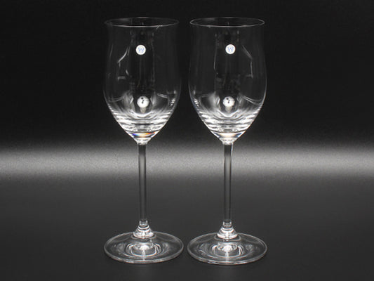 美品 WEDGWOOD ワイングラス 2点セット ペア ウェッジウッド