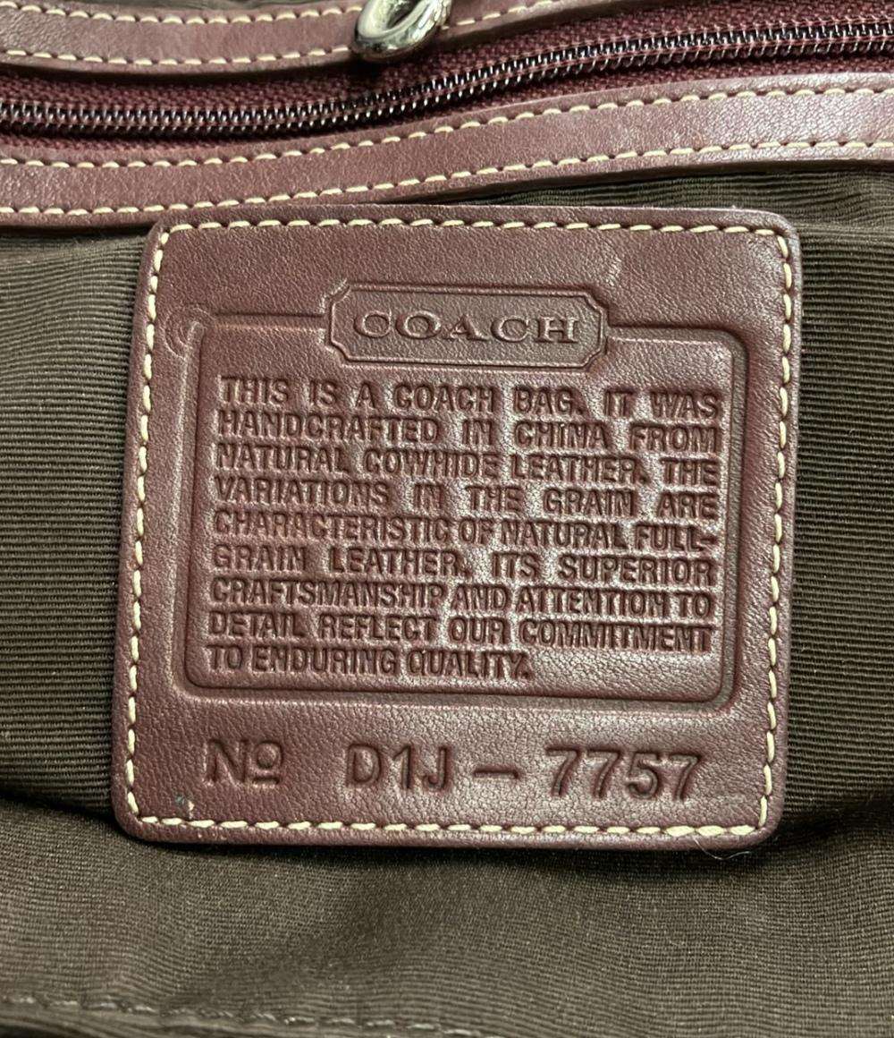 COACH トートバッグ レザー 7757 レディース コーチ