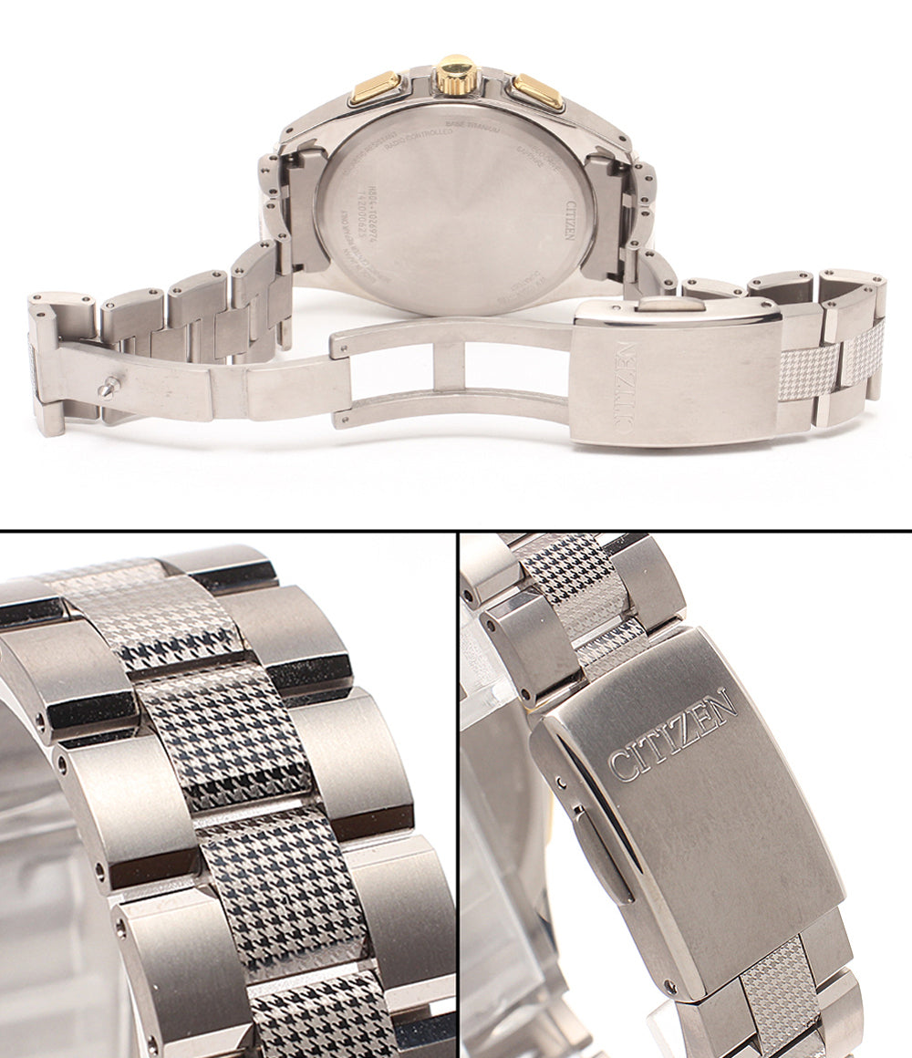 CITIZEN 腕時計 アテッサ ソーラー ホワイト H804-T026974 メンズ