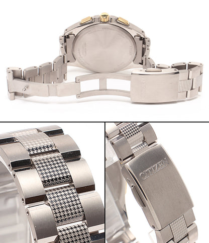 CITIZEN 腕時計 アテッサ ソーラー ホワイト H804-T026974 メンズ シチズン