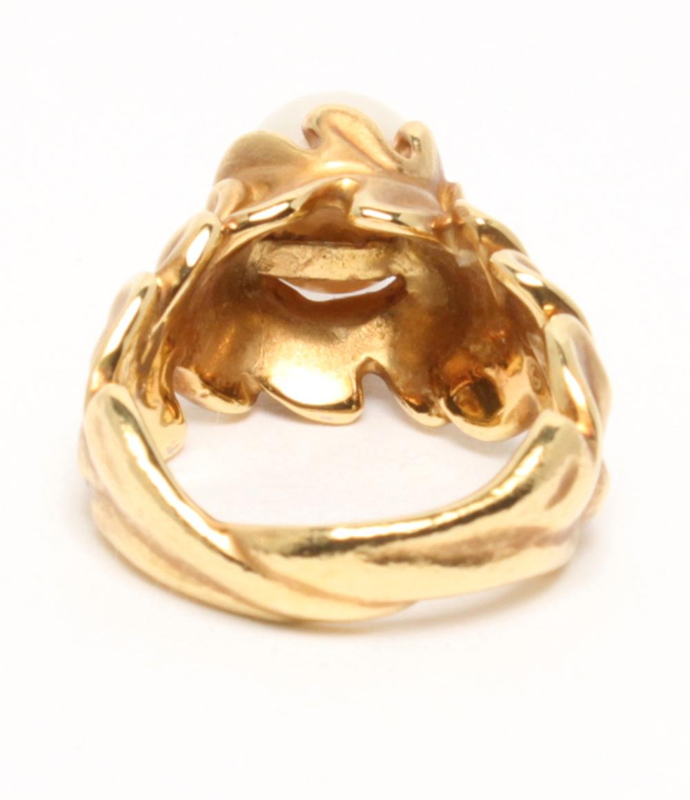 ANGELA CUMMINGS リング 指輪 18K パール 8.3mm レディース SIZE 11号 アンジェラ カミングス