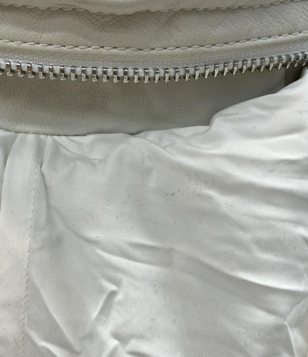 美品 エンポリオ・アルマーニ レザージャケット レディース SIZE 38 Emporio Armani