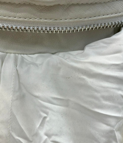 美品 エンポリオ・アルマーニ レザージャケット レディース SIZE 38 Emporio Armani