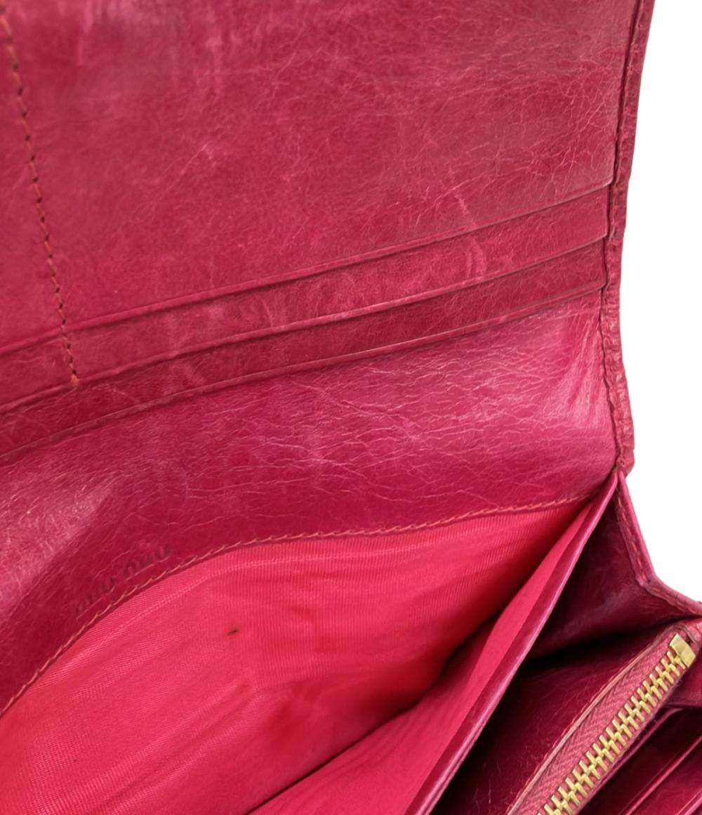 Miu Miu 長財布 マテラッセ レディース ミュウ ミュウ