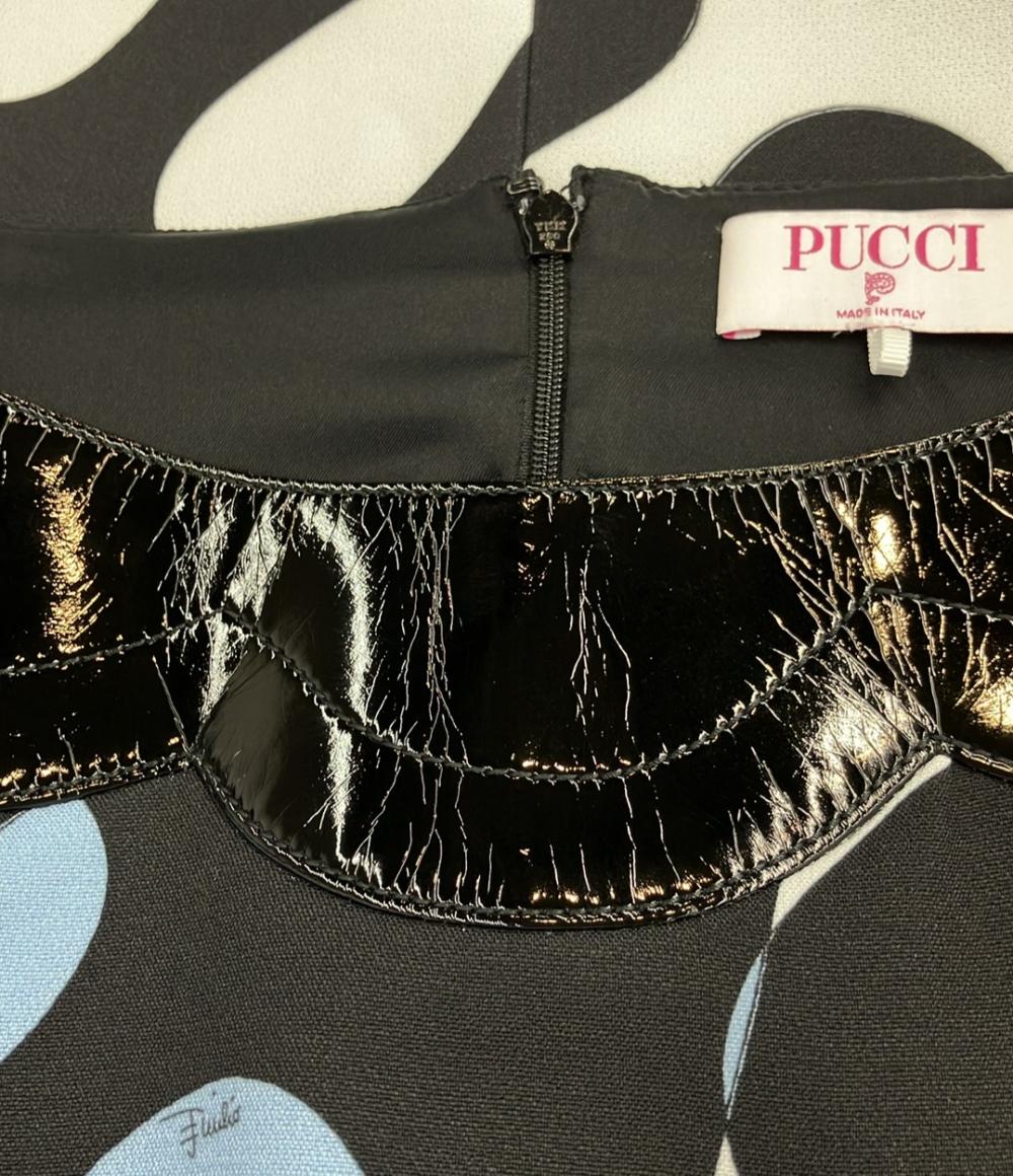 プッチ Leocorno プリント ミニドレス レディース SIZE 48 (XL) Pucci
